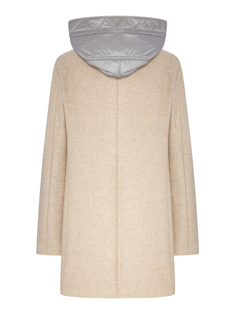 CAPPOTTO CON CAPPUCCIO REMOVIBILE