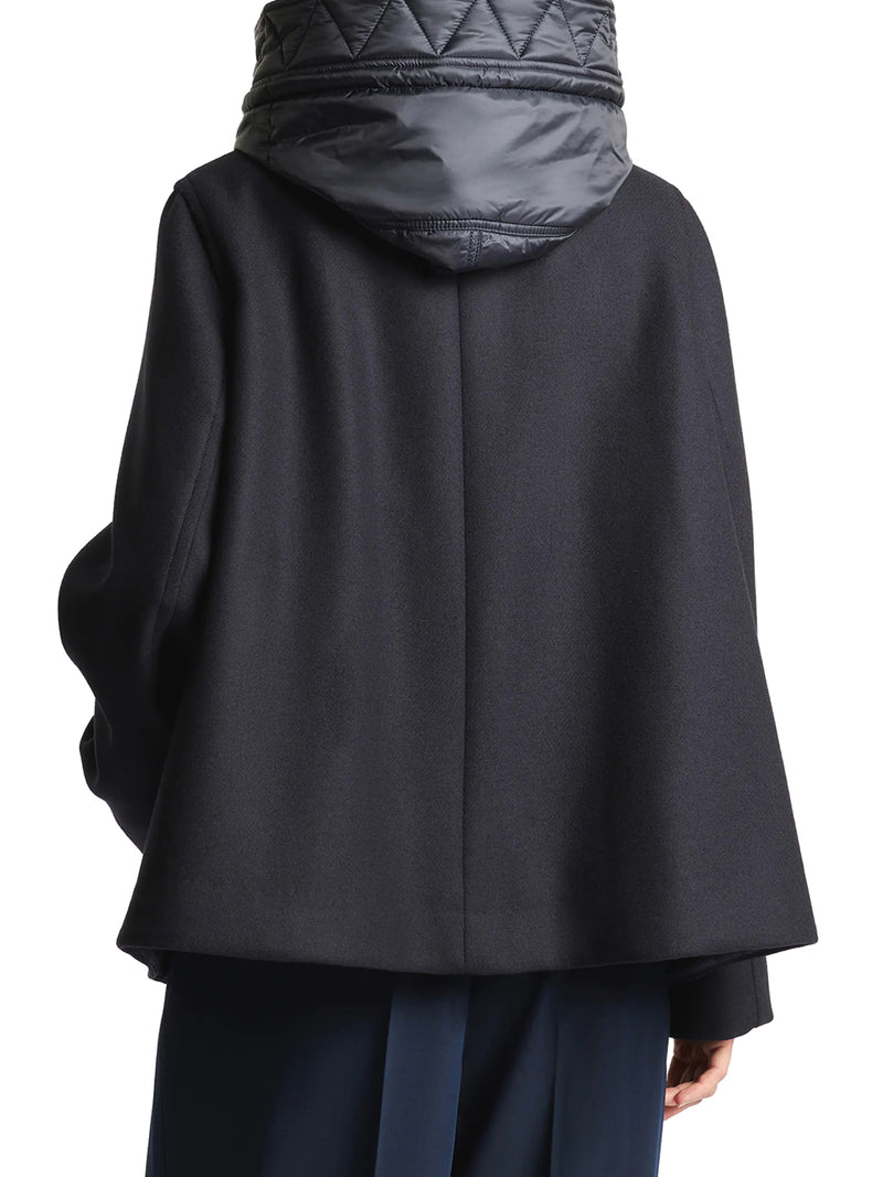 CAPPA TOGGLE COAT IN PANNO GARZATO DI LANA E CASHMERE
