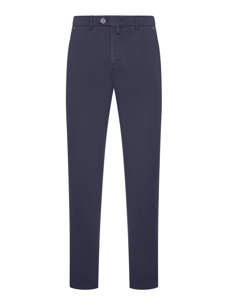 PANTALONI SLIM FIT IN COTONE