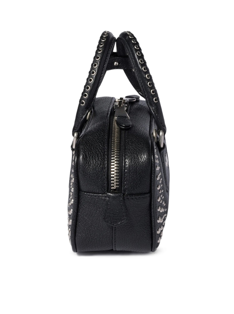 BORSA ARCADIE IN PELLE CON BORCHIE