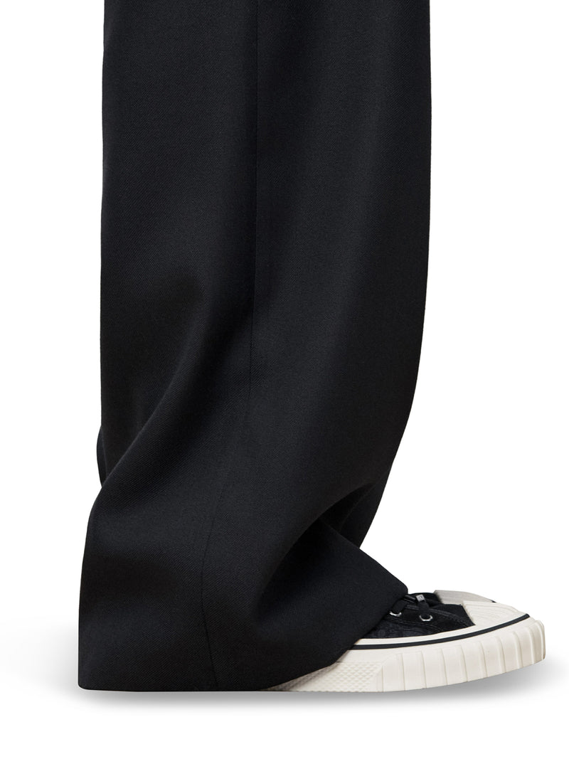 SNEAKER BASSE HOOPER IN JACQUARD OBLIQUE