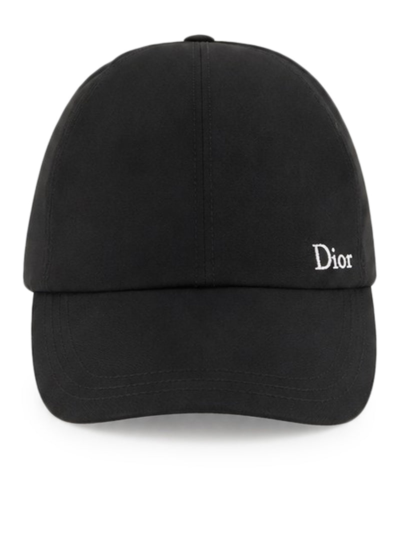 CAPPELLO DIOR MONTAIGNE IN TESSUTO TECNICO NERO