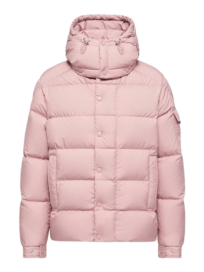 PIUMINO CORTO MONCLER MAYA 70 CON CAPPUCCIO