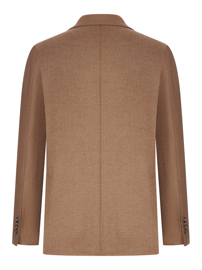 GIACCA MONOPETTO IN MISTO LANA E CASHMERE