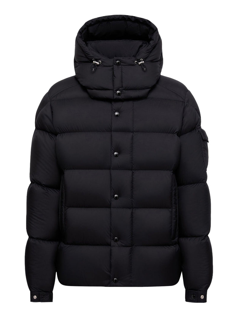 PIUMINO CORTO MONCLER MAYA 70 CON CAPPUCCIO