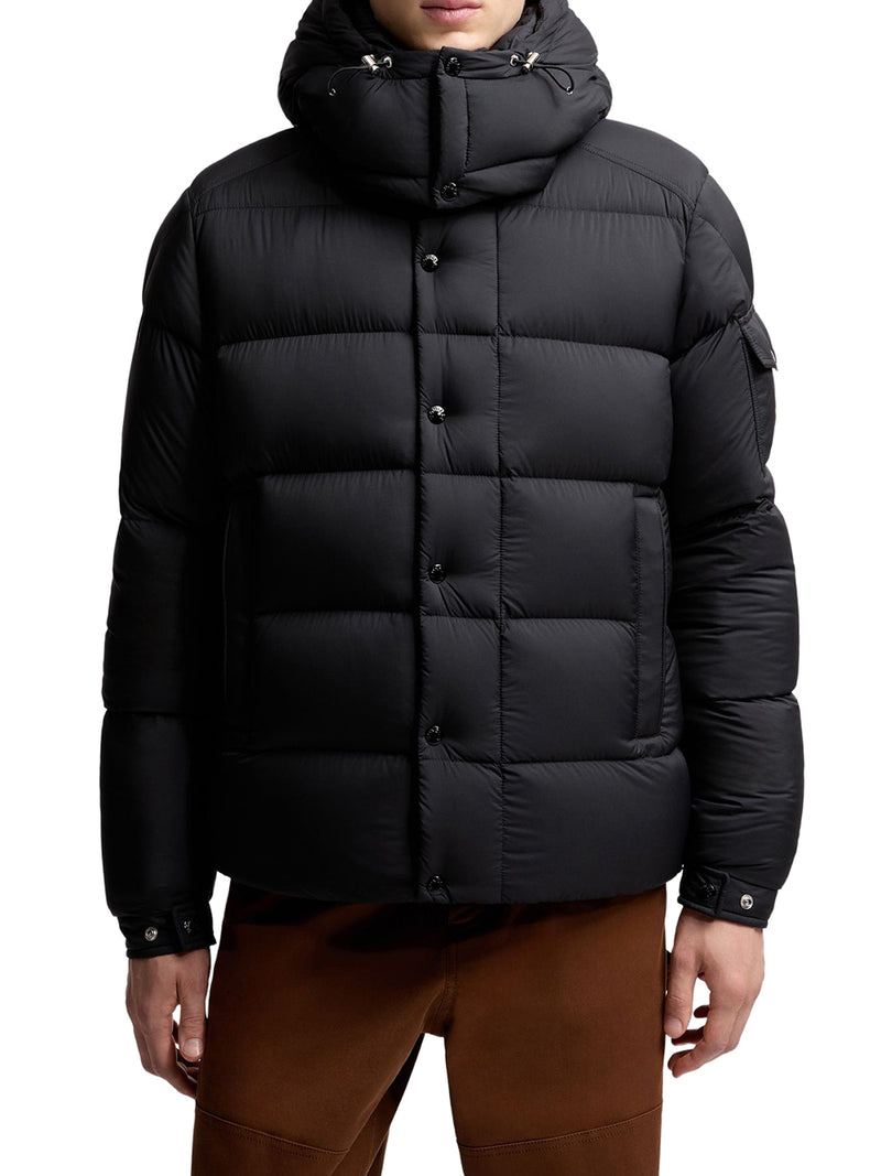 PIUMINO CORTO MONCLER MAYA 70 CON CAPPUCCIO