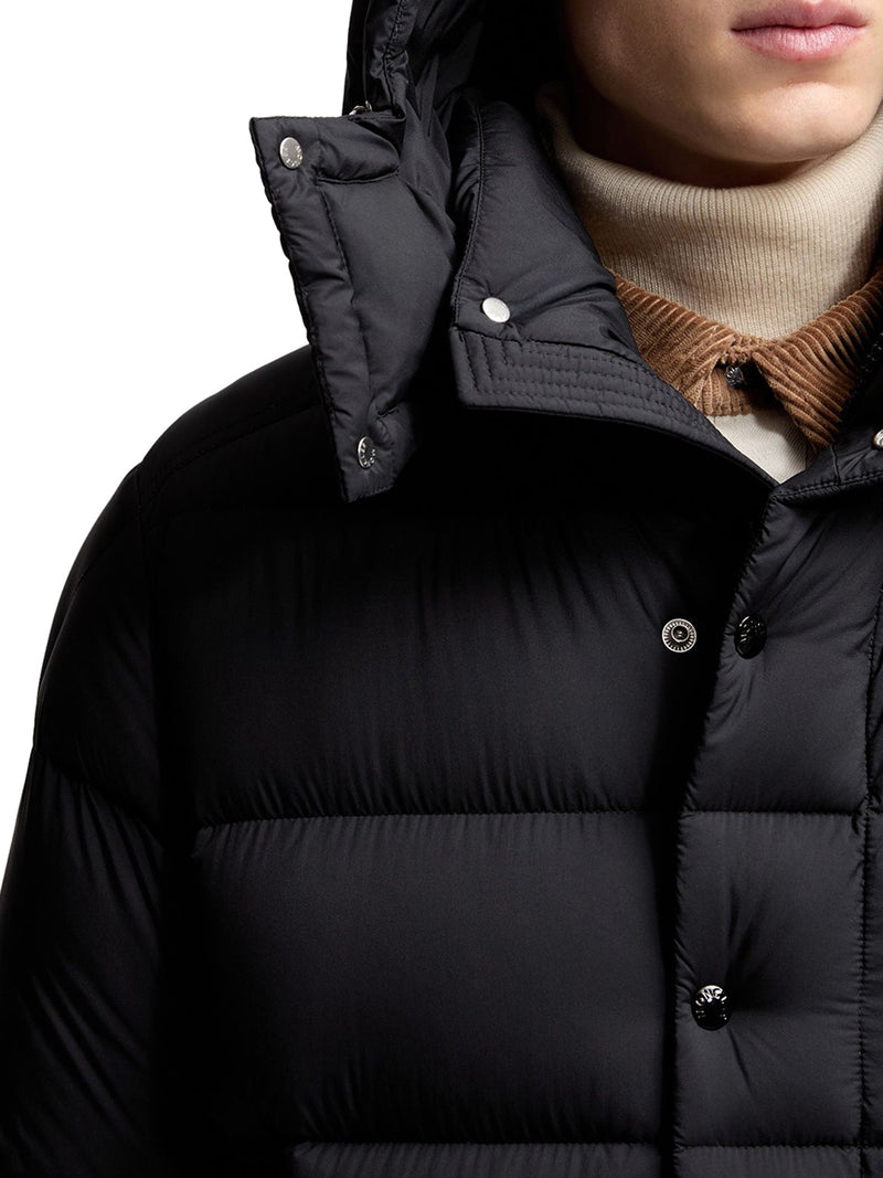 PIUMINO CORTO MONCLER MAYA 70 CON CAPPUCCIO