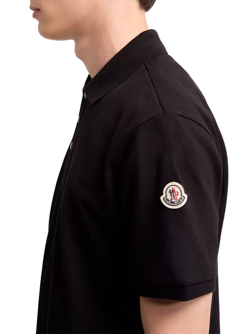 POLO IN PIQUET DI COTONE CON LOGO