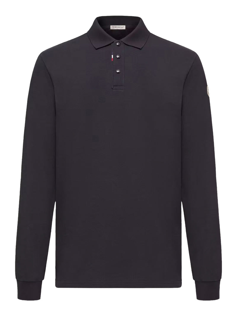 POLO IN PIQUET DI COTONE CON LOGO