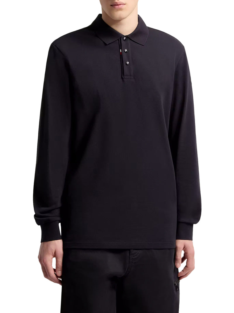 POLO IN PIQUET DI COTONE CON LOGO