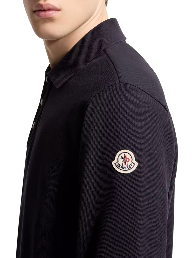 POLO IN PIQUET DI COTONE CON LOGO