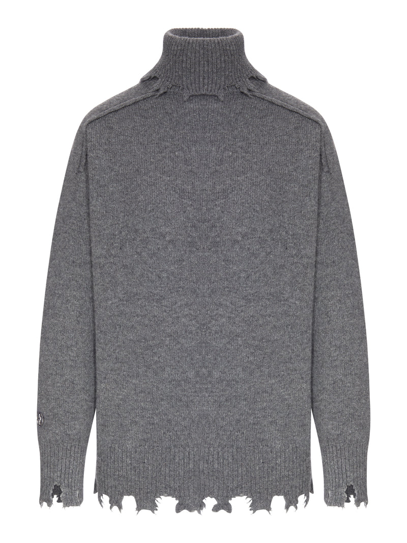 MAGLIONE DOLCEVITA DESTROYED