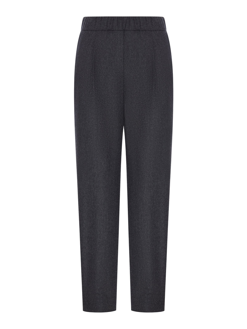 PANTALONI IN LANA E CASHMERE