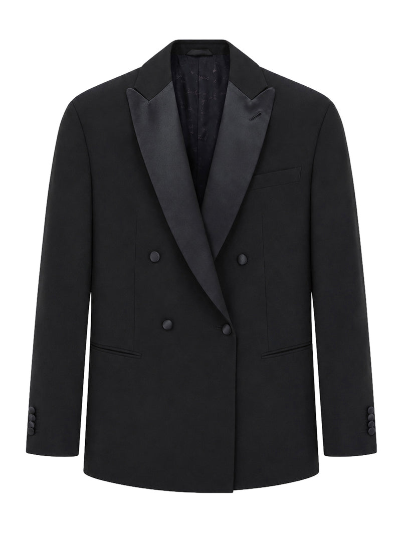 BLAZER GIORGIO`S IN CREPE DI LANA VERGINE