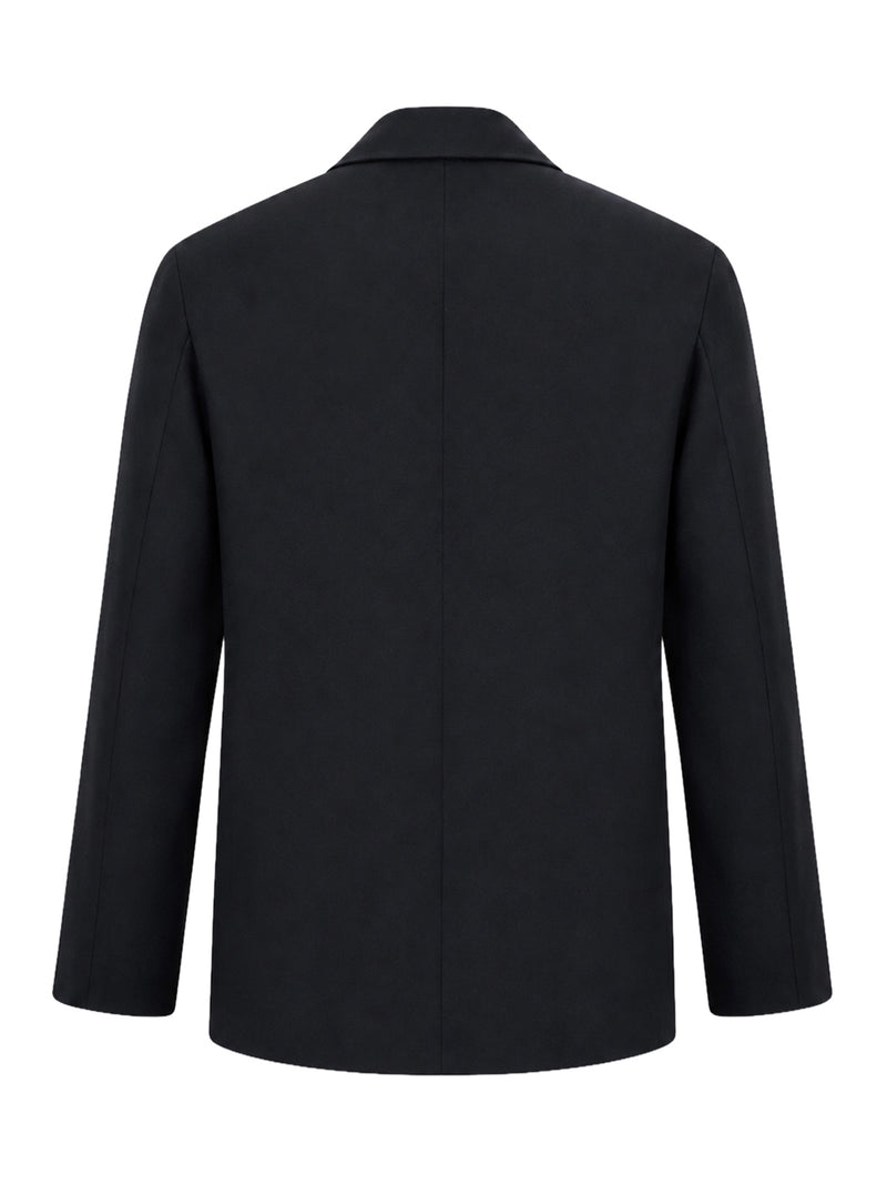 BLAZER GIORGIO`S IN CREPE DI LANA VERGINE