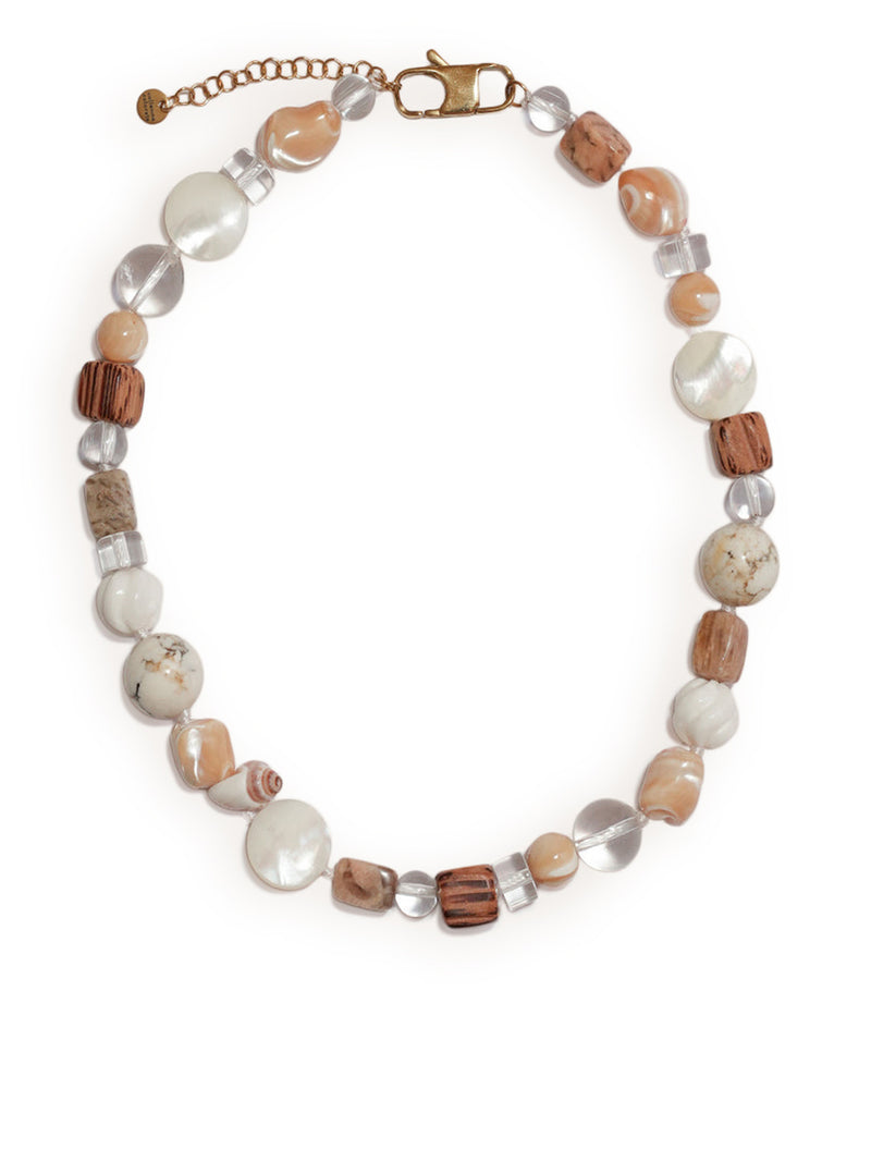 COLLANA CREMA BOLD