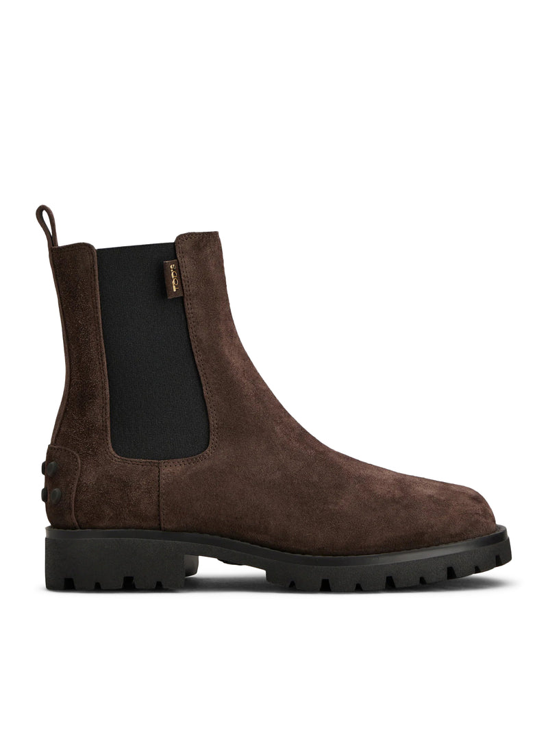 STIVALETTO IN PELLE SCAMOSCIATA