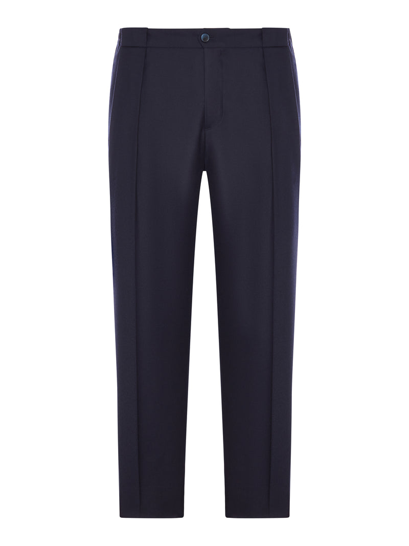 PORTBELLOS-PANTALONE IN TELA PURA LANA TINTO PEZZA “ZIGNONE”