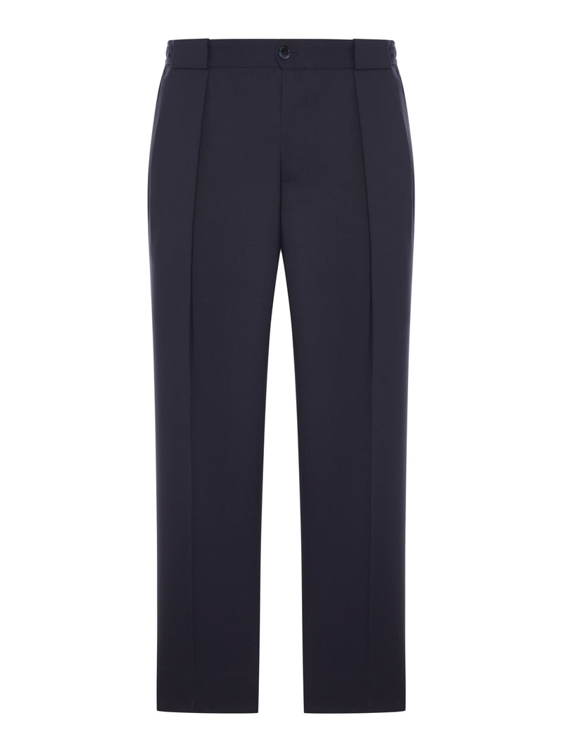 PORTBELLOS-PANTALONE IN TELA MISTO LANA TINTO PEZZA “ZIGNONE”