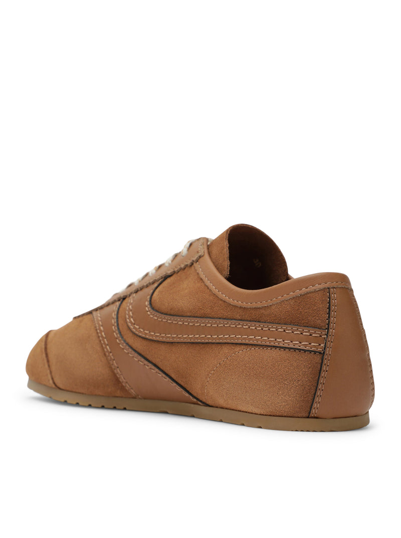 SNEAKERS DRIES VAN NOTEN IN PELLE SCAMOSCIATA E PELLE LISCIA