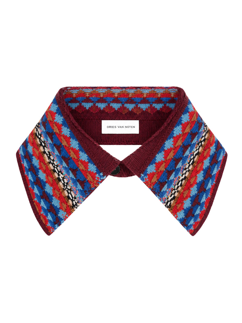 COLLETTO IN LANA JACQUARD