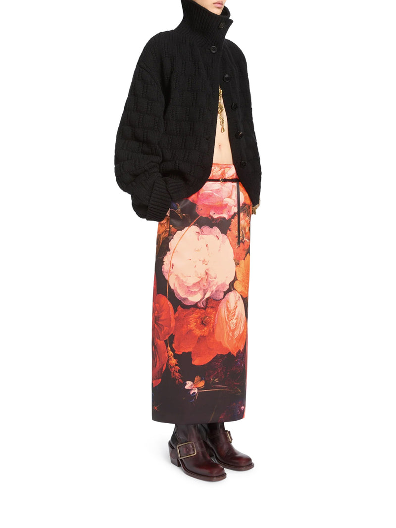 CARDIGAN IN MAGLIA TRAFORATA