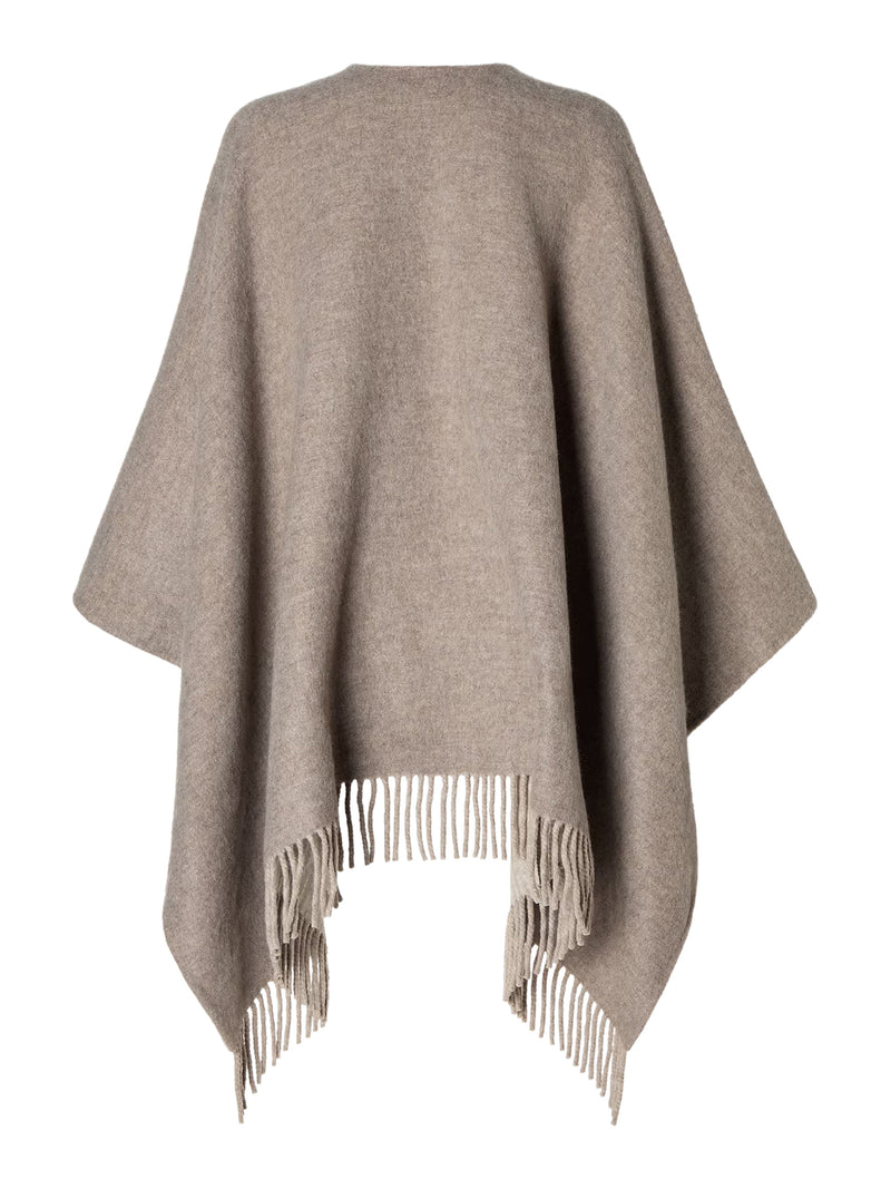 PONCHO IN LANA E CASHMERE FF