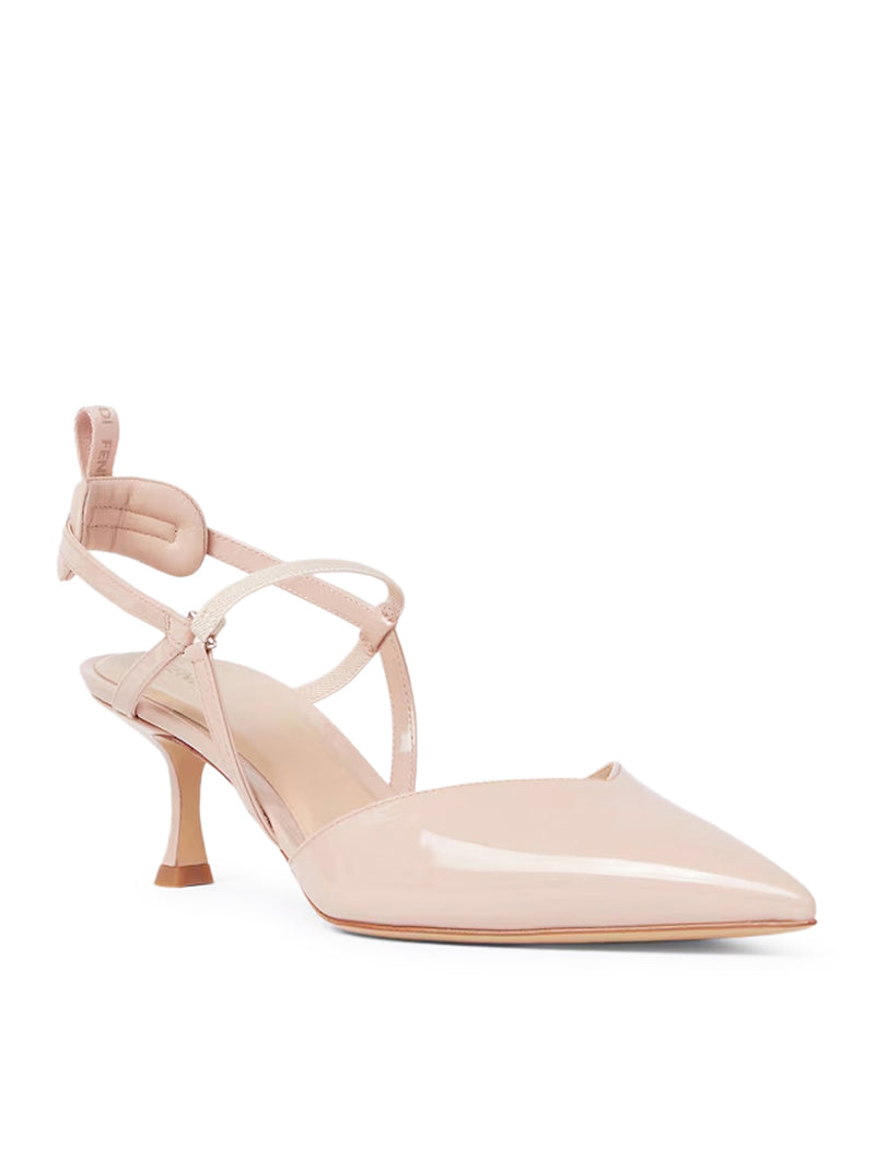 SLINGBACK VERY COLIBRÌ CON TACCO MEDIO IN PELLE VERNICIATA