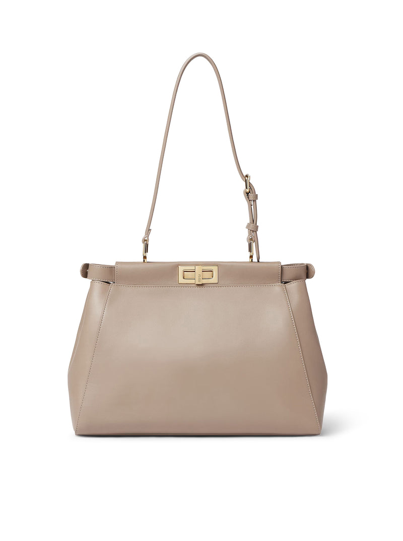 MY PEEKABOO® MEDIUM BORSA IN PELLE TORTORA