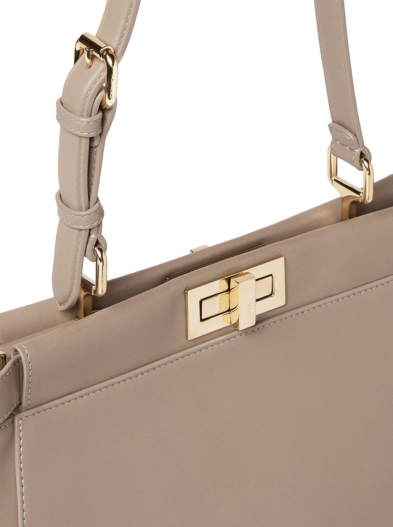MY PEEKABOO® MEDIUM BORSA IN PELLE TORTORA