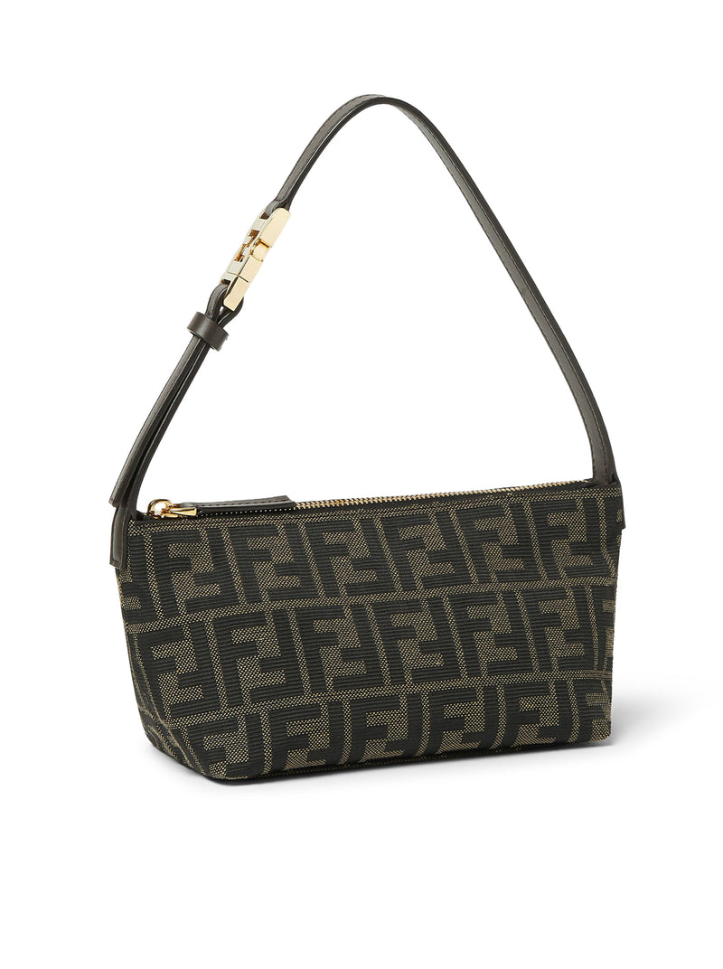 VANITY POUCH SMALL FF ZUCCA IN TESSUTO JACQUARD