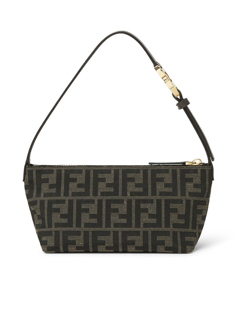 VANITY POUCH SMALL FF ZUCCA IN TESSUTO JACQUARD