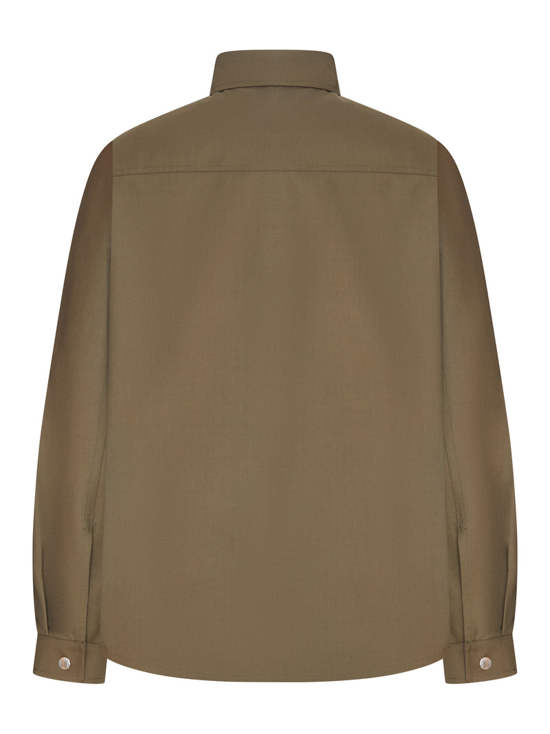 OVERSHIRT CON MOTIVO FF INTERNO