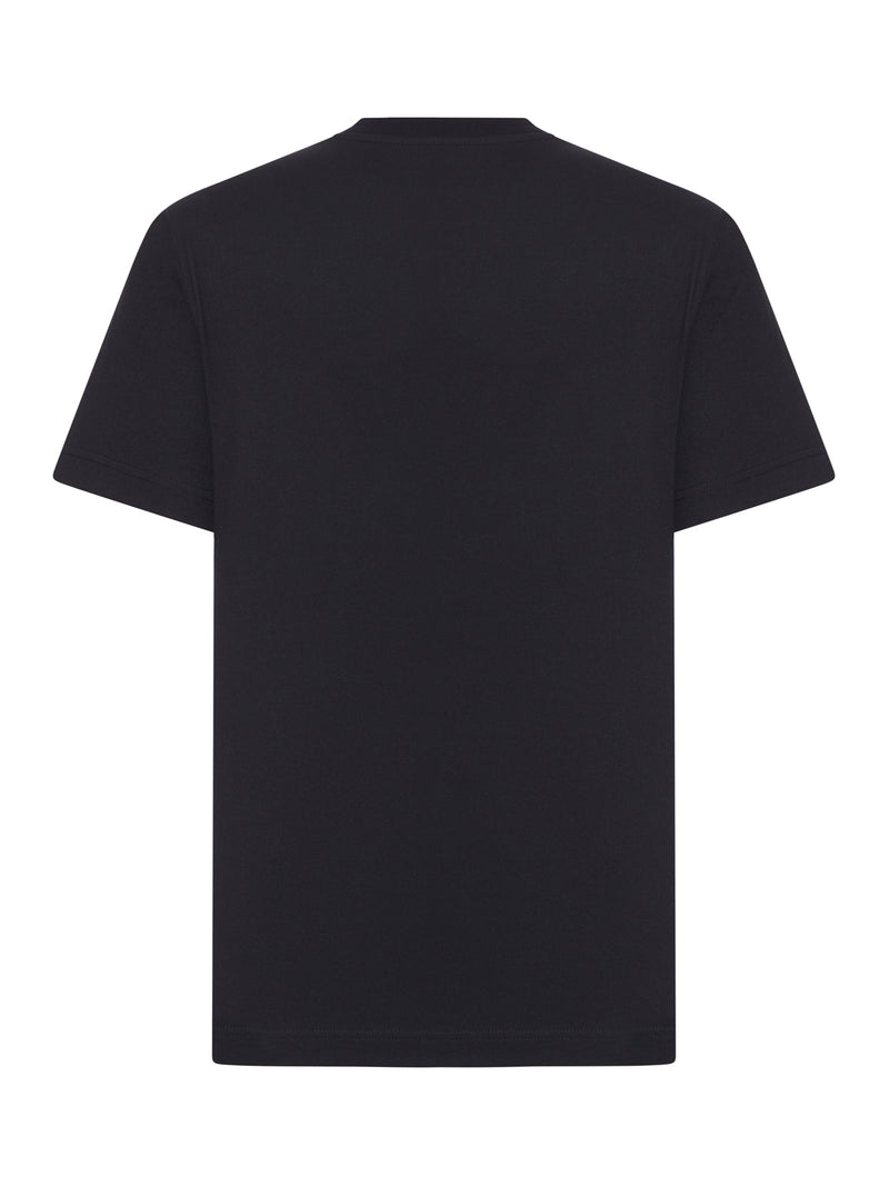 T-SHIRT IN COTONE CON KNIGHT CHECK