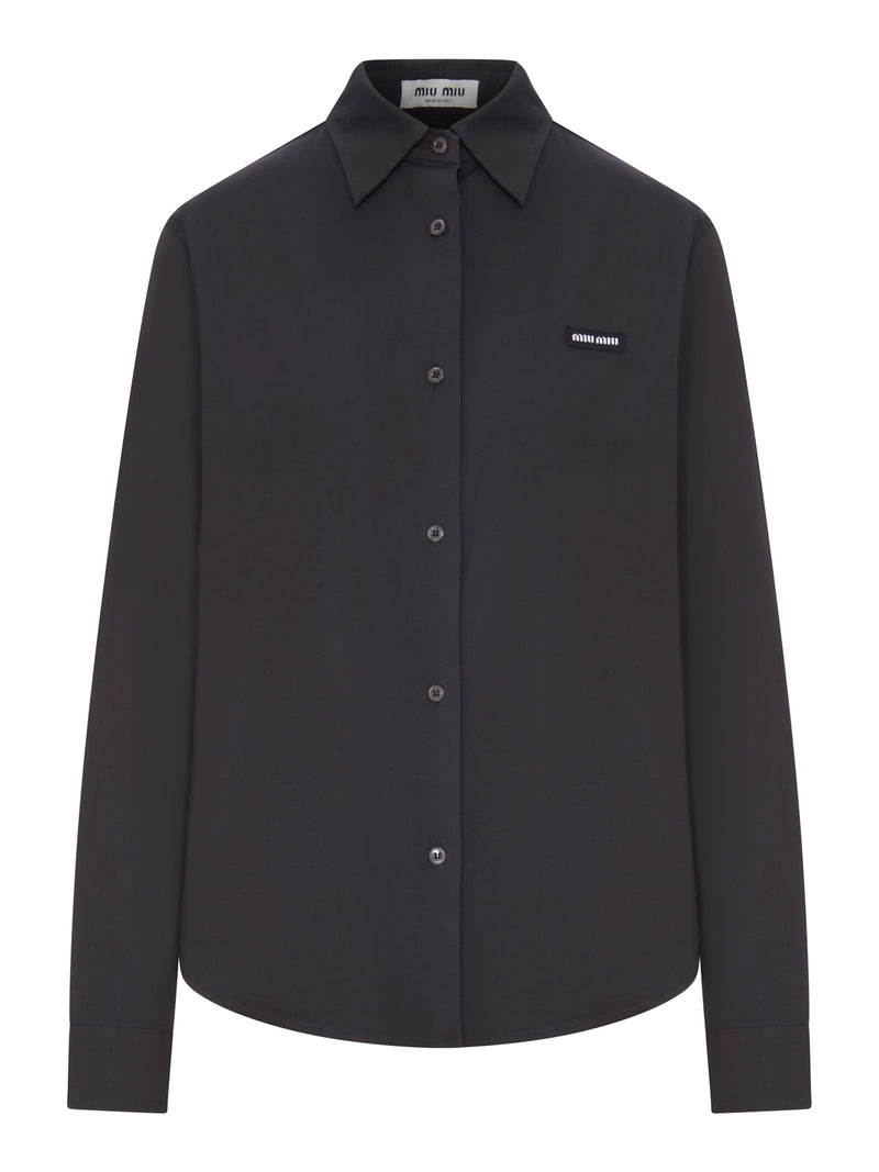 CAMICIA IN POPELINE STRETCH