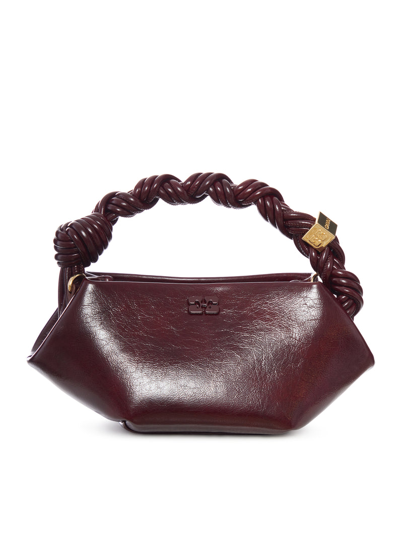 BORSA MINI BOU IN PELLE CRACKLE