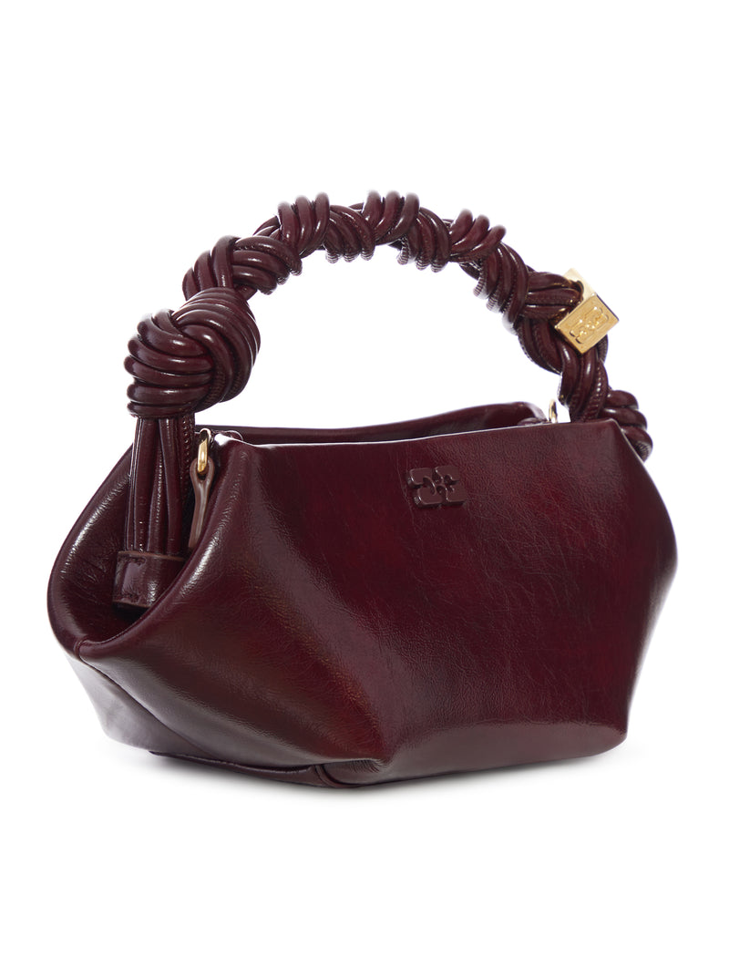 BORSA MINI BOU IN PELLE CRACKLE