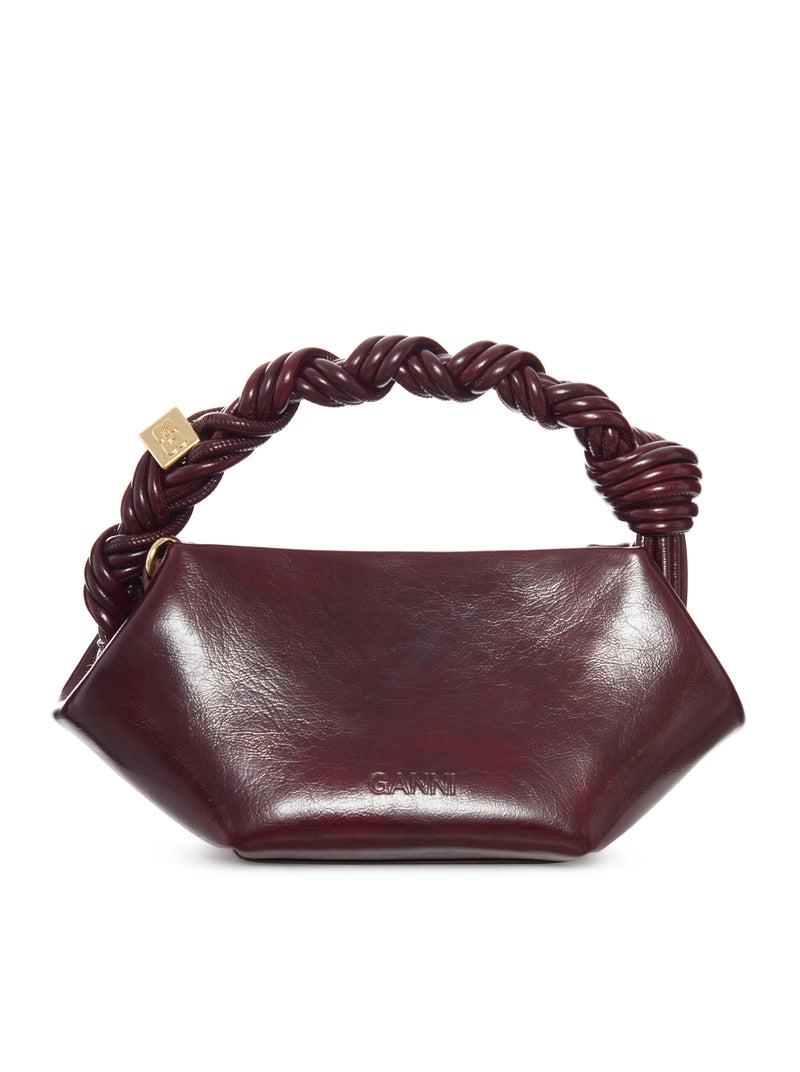 BORSA MINI BOU IN PELLE CRACKLE