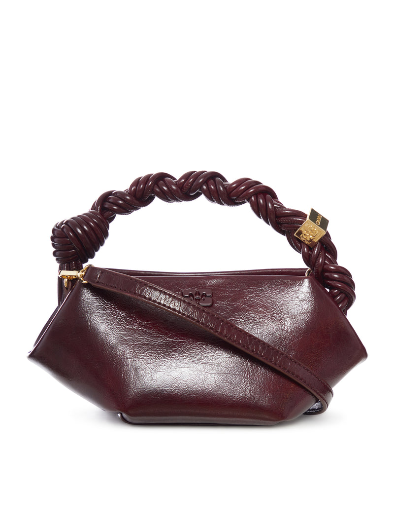 BORSA MINI BOU IN PELLE CRACKLE
