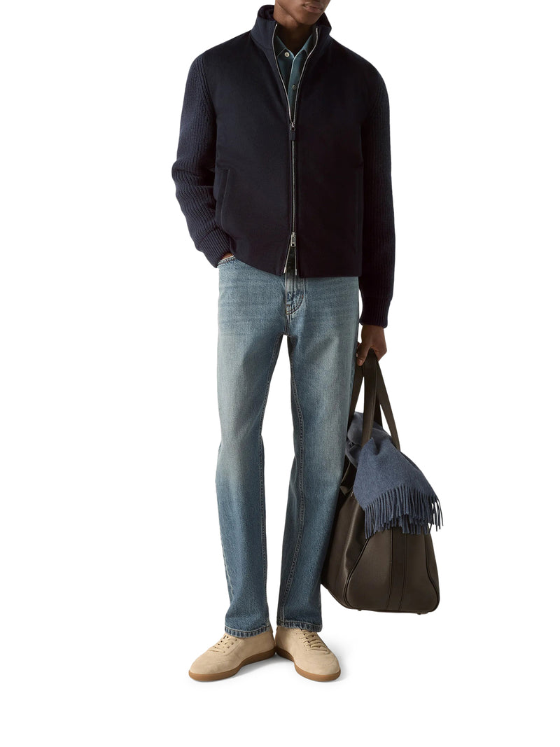 CARDIGAN FULL-ZIP IN CASHMERE