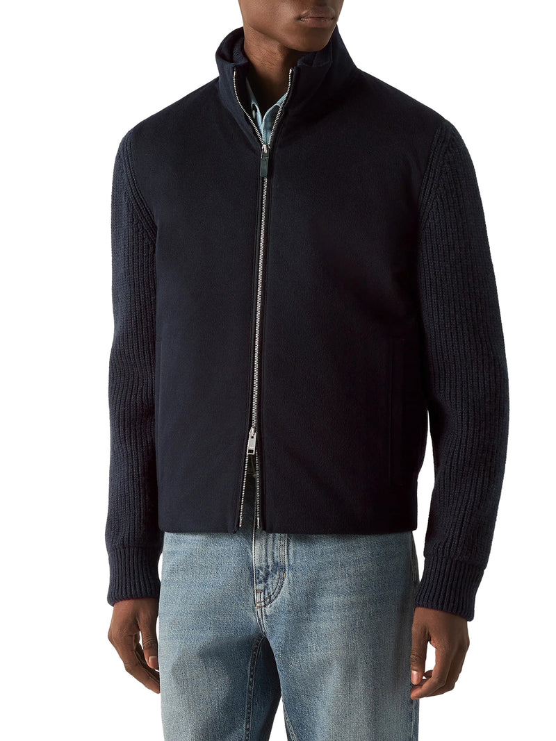 CARDIGAN FULL-ZIP IN CASHMERE