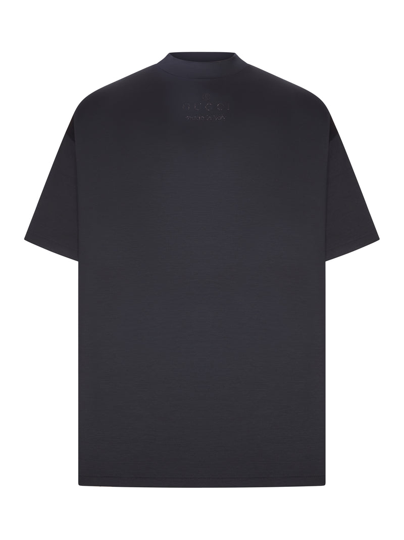 T-SHIRT OVER CON LOGO FRONTALE