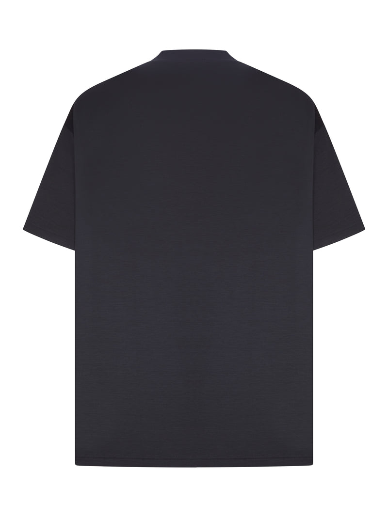 T-SHIRT OVER CON LOGO FRONTALE