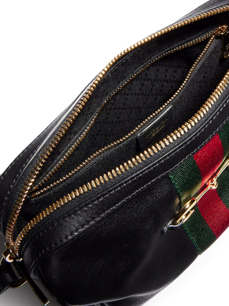 CAMERA BAG GUCCI HORSEBIT WEB MISURA PICCOLA