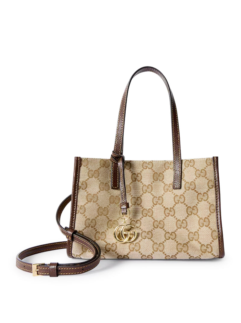 SMALL TOTE BAG CON CIONDOLO GG