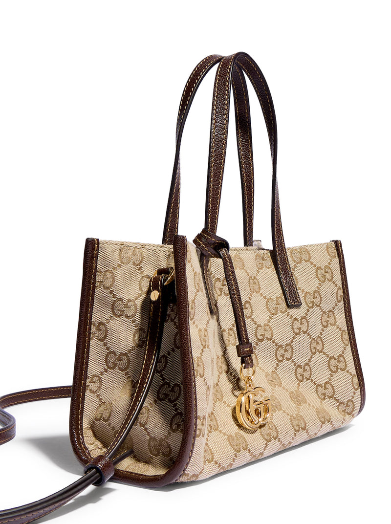 SMALL TOTE BAG CON CIONDOLO GG
