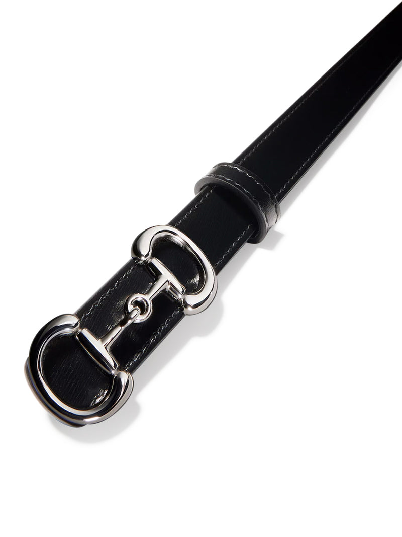 CINTURA SOTTILE CON FIBBIA HORSEBIT