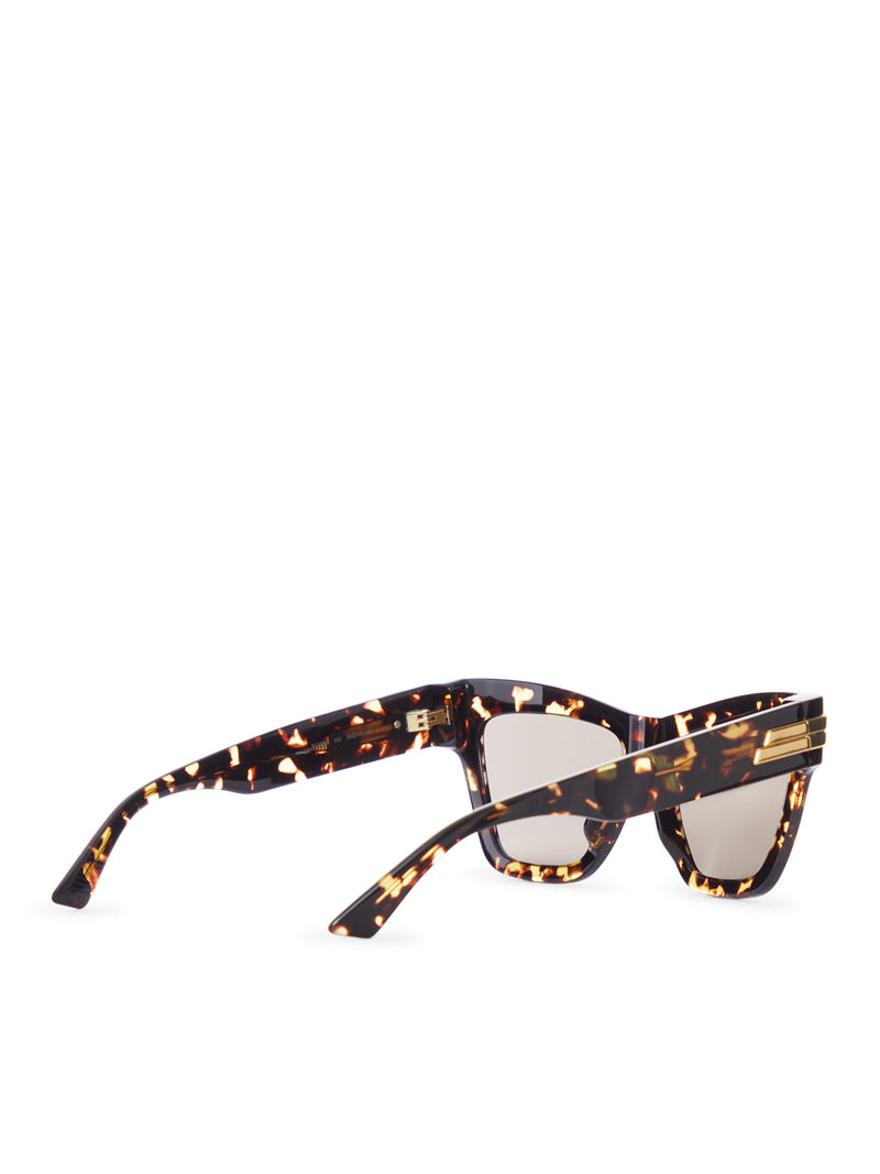 OCCHIALI DA SOLE CAT-EYE IN ACETATO LUCIDO