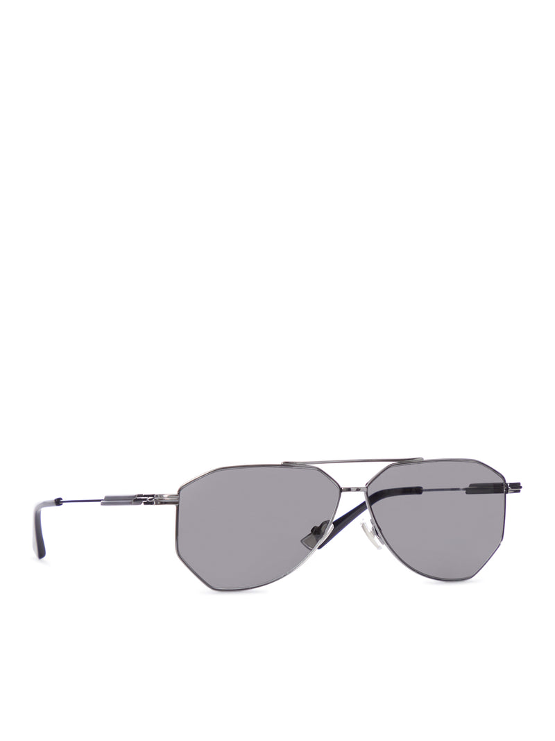 OCCHIALE DA SOLE AVIATOR IN METALLO