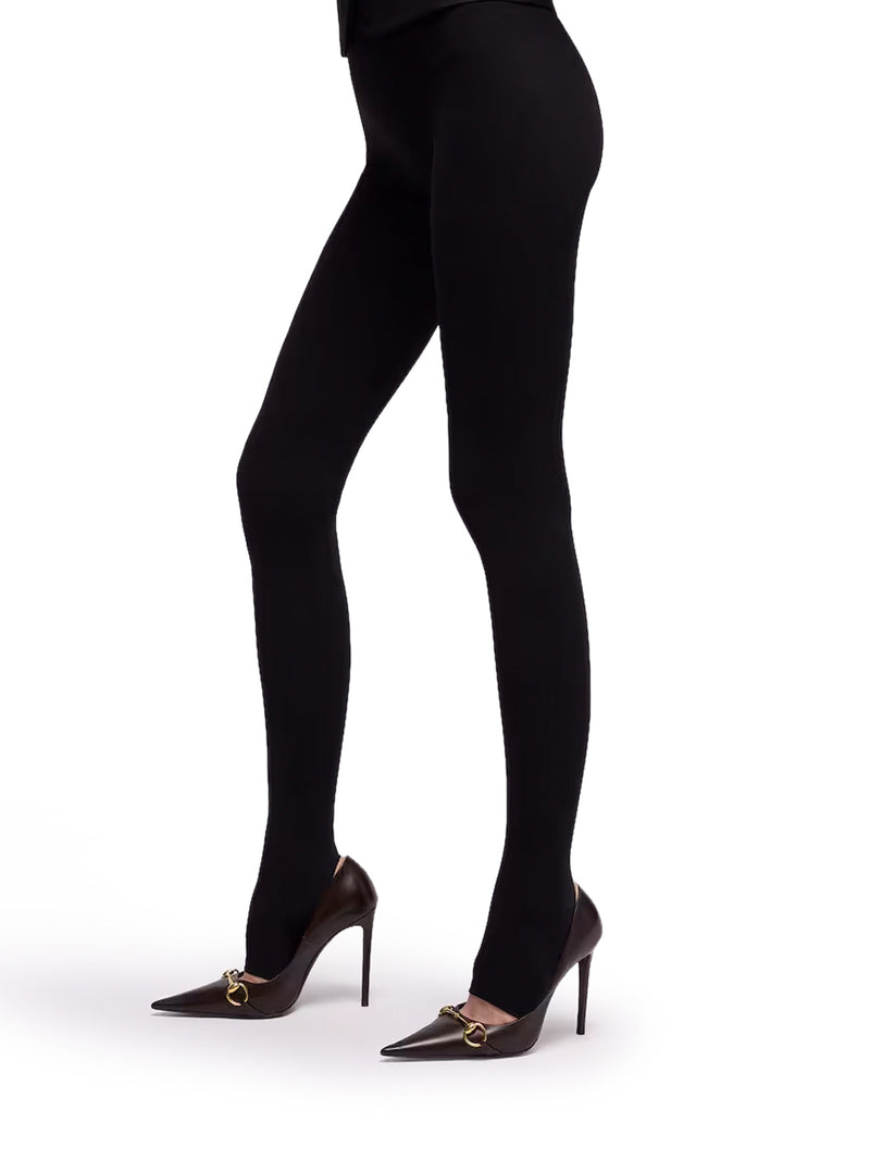 LEGGINGS IN JERSEY DI NYLON STRETCH SENZA CUCITURE